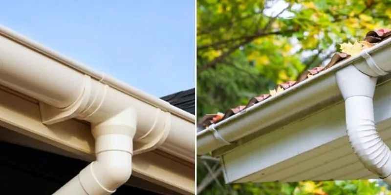 Vinyl Versus Aluminum Gutters | Coastal Roof Experts South Shore MA