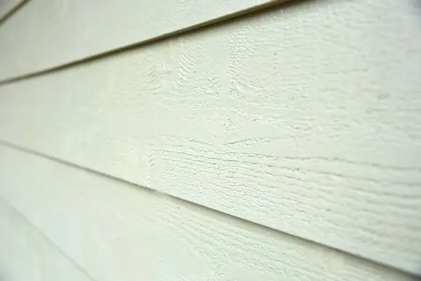 close up shot of fiber cement siding